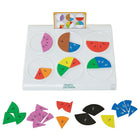 Fraction Pie Puzzles (8445)-Bulletin Board Set
