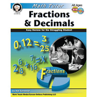 eBook: Mark Twain 404146-EB Math Tutor: Fractions and Decimals - Grade 4 - 8-You will receive two emails: one confirming your entire order, and one with a "Download Software" buttonYou can download immediately or return to your email to download later