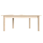 Flash Furniture Bright Beginnings Commercial Grade Wooden Trapezoid Preschool Classroom Activity Table (MKME088017)-Kid-Friendly Design with Rounded Safety Corners