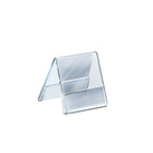 Azar Displays Two Sided Nameplate, 10 Pack (192813)-Acrylic