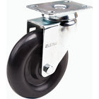 Kleton Caster, Swivel, 5" (127 Mm), Polyolefin, 250 Lbs. (113 Kg.) - 12 Pack-Bolt Hole Size 5/16" (7.93 mm)