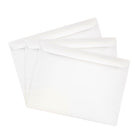JAM Paper 9 1/2 x 12 5/8 Booklet Envelopes, White, 100 Pack-Gum