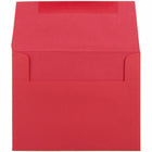 JAM Paper A2 Invitation Envelopes, 4.38 x 5.75, Brite Hue Red Recycled, 100 Pack (15845g)-Size: A2 (4 3/8" x 5 3/4")