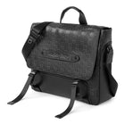 The Rolling Stones Paint it Black Collection Messenger Bag - Black-Adjustable nylon strap with shoulder pad, to wear the bag across the body or on the shoulder