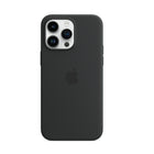 Apple iPhone 14 Pro Max Silicone Case With Magsafe - Midnight Black-For use with iPhone 14 Pro Max