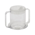 Lifestyle Essentials Handle Cup-Clear, Plastic