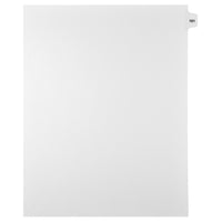 Mark Maker Legal Tabs - Letter Size - White - 1/15th cut - 25 tabs per package - 5 packages Pack - Number 181-White Single Tabs