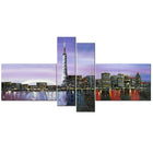 Designart Toronto Landscape Art on Canvas, 60" x 32", (PT2036-279)-Print