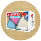 Sandtastik Classic Coloured Sand, 10 lb (4.5 kg) Box, Latte-Fine grain with natural sparkle throughout