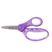 Fiskars 5" Kids Pointed Softgrip Scissors - Assorted Colours-Fiskars Softgrip Pointed-tip Kids Scissors have a fun, comfortable Softgrip handle to improve grip and reduce fatigue