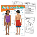TREND enterprises, Inc. Parts of the Body Learning Chart, 17" x 22"-4