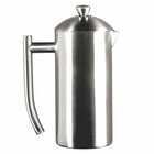 Frieling Brushed 18/10 Stainless Steel French Press, 17-Ounce (#0142)-Your second cup of coffee will never be cold with this all stainless steel French Press.
