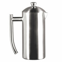 Frieling Brushed 18/10 Stainless Steel French Press, 17-Ounce (#0142)-Your second cup of coffee will never be cold with this all stainless steel French Press.