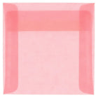 JAM Paper 6 x 6 Square Envelopes, Blush Pink Translucent Vellum, 250 Pack (1591931H)-Blush pink translucent envelope