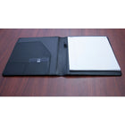 Ashlin RAFERTY Bifold Writing Case with Notepad, Black-Pen loop and 2 card pockets.