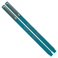 Marvy Uchida Felt-Tip Pen – Ultra Fine – Teal – 2 Pack-Colour: Teal