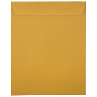 JAM Paper 11.5" x 14.5" Open End Envelopes, Brown Kraft, 100 Pack (313011452)-11.5" x 14.5"