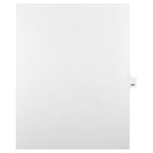 Mark Maker Legal Exhibit Index Tab White Single Tabs, 1/25th Cut, Letter Size, No Holes, Number 164, 25 Pack-White Single Tabs, 1/25th Cut