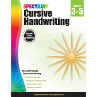 eBook: Spectrum 704692-EB Spectrum Cursive Handwriting - Grade 3 - 5-You will receive two emails: one confirming your entire order, and one with a "Download Software" buttonYou can download immediately or return to your email to download later