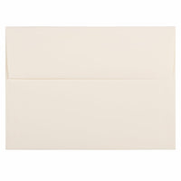 JAM Paper A7 Invitation Envelopes, 5.25 x 7.25 Strathmore Natural White Linen, 1000 Pack (82011B)-Natural white