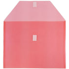 JAM Paper Plastic Envelopes with VELCRO Brand Closure, Letter Booklet, 9.75 x 13, Red Poly, 12 Pack-Red Envelopes
