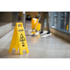 Rubbermaid Caution/Wet Floor Safety Sign-English-Safety sign