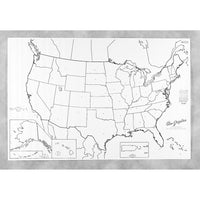 Pacon Corporation Learning Walls Us Map (PAC78760)-Social studies