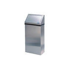 Frost Wall Mounted Waste Receptacle - 50-Litre - Stainless Steel-Product Type:  Wall mounted waste receptacle