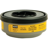 Honeywell North N Series Organic Vapour/Acid Gas Respirator Cartridges - 5 Pack-Description - Organic Vapour & Acid Gas