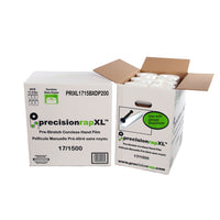 SPC PrecisionrapXL Hand Wrap Film - 17" W x 1500' L - 6 Pack-Clear Colour, Cast, One-sided cling