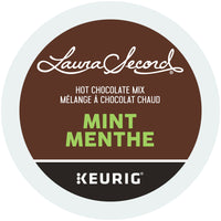 Laura Secord Mint Hot Chocolate Mix K-Cup Refills, 24 Pack-Laura Secord signs this intense and creamy hot chocolate