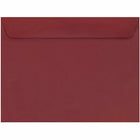 JAM Paper Booklet Envelopes - 9" x 12" - Dark Red - 100 Pack -Colour: Dark Red