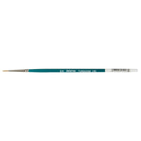 SCN Industrial Round Artist Brush, Synthetic, Wood Handle, 2X0 Width - 36 Pack-Brush Width 2x0