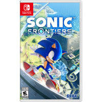 Sonic Frontiers for Nintendo Switch-Another entry into the Sonic the Hedgehog franchise takes you on an open zone platforming race across five expansive overworld islands