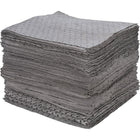 Zenith Safety Bonded Sorbent Pads, Universal, Light, 15" L x 17" W, 200 Pack-100% bonded polypropylene fibre