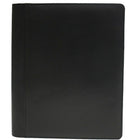 Ashlin RAFERTY Bifold Writing Case with Notepad, Black-Includes a lined 8.5 x 11 notepad.