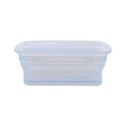 Minimal Silicone Food Storage Container - Clear - 460ml - Set of 2-Freezer, dishwasher, microwave and oven safe