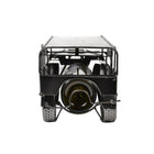 Truu Design SUV Natural Finish Iron Wine Holder, 14.50 x 6.5 inches, Silver-Feature: attention to detail and intricately designed