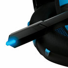 Veho Alpha Bravo GX-1 Gaming Headset-Fingertip volume control (on cord) and Blue LED lights