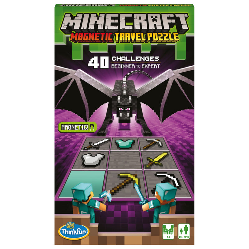 Thinkfun Minecraft Magnetic Travel Game (English Edition) | staples.ca