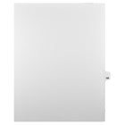 Mark Maker Legal Tabs - Letter Size - White - 1/25th cut - 25 tabs per package - 5 packages Pack - Number 166-White Single Tabs