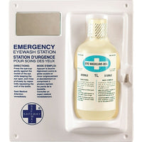 Eyewash Station Single Station W/eyewash Solution, 3 Pack-Size - 32 oz