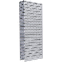 Metalware RK933 Boltless Shelving Unit, 22-Shelves, 36" x 12" x 88", Light Grey-Adjustable shelving system that provides high strength, yet economical storage capacity for your needs