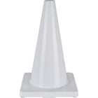 SCN Industrial Coloured Cones, 18", White - 12 Pack-Colour: White