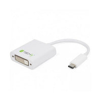 Techly USB 3.1 to DVI F Converter Cable, (IADAP USB31-DVI)-Input standard USB3.1 type C and DVI output