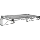 Kleton Chromate Wall Mount Wire Shelving Kits, 1 Shelf-Heavy-gauge shelves with open wire design minimize dust, improve air circulation and provide greater visibility of stored items
