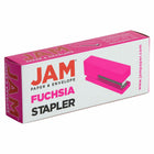 JAM Paper Modern Desk Stapler - Pink-6