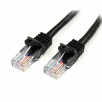 StarTech Cat5e Black Snagless RJ45 UTP Cat 5e Patch Cable, 25ft Patch Cord, 25 Ft.-50-micron gold connectors ensure optimum conductivity while eliminating network signal loss due to oxidation or corrosion