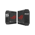 ASUS ROG Rapture GT6 Tri-Band WiFi 6 Gaming Mesh WiFi System - Black - 2 Pack-An additional "Smart Antenna" is included to detect the best signal, based on location and direction