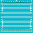 Teacher Created Resources Light Blue Marquee 7 Pocket Chart, 28" x 28"-Marquee